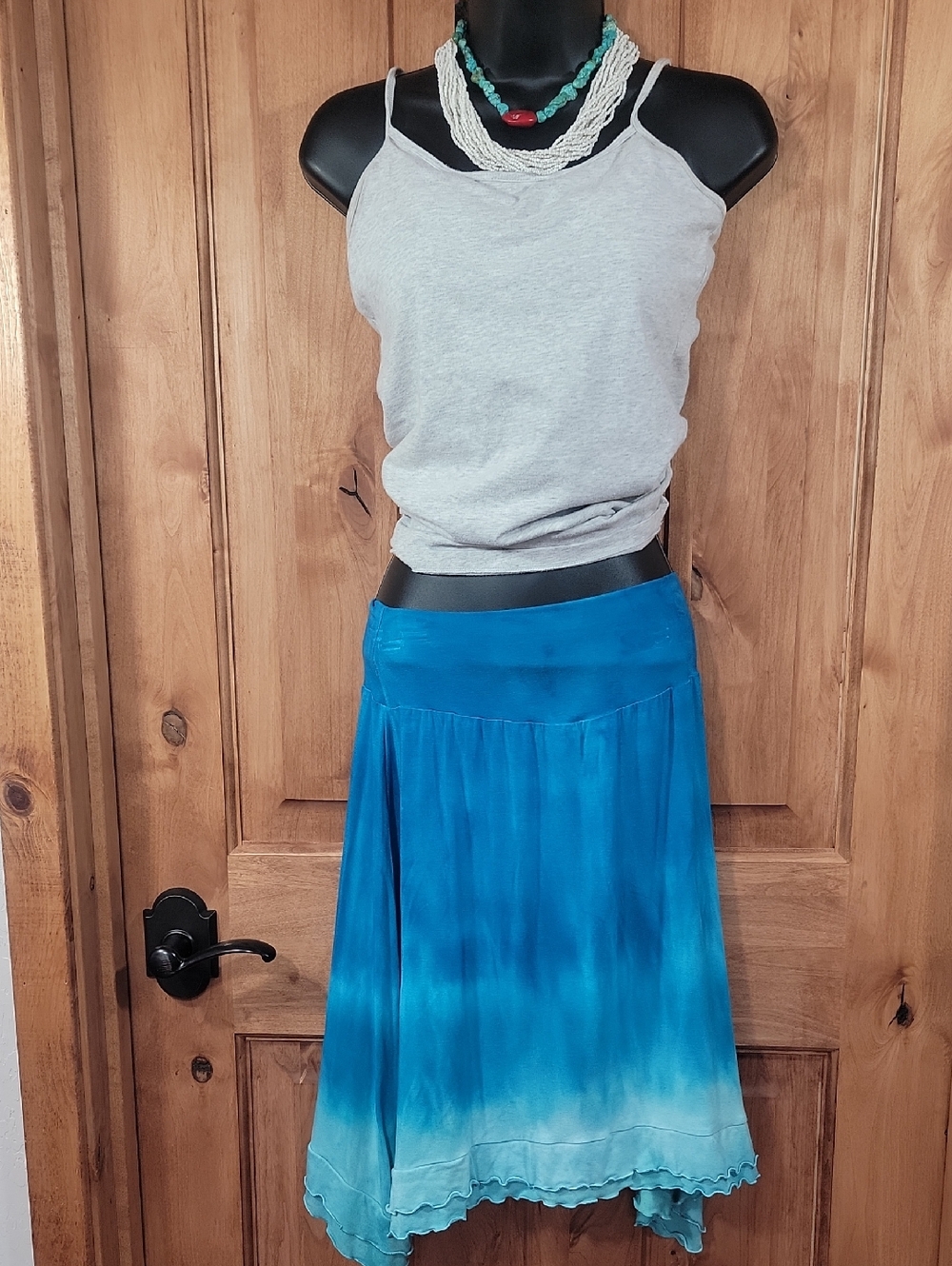 Cyndi Buck Design Dip Dyed Flouncy Skirt